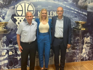 The management of Delasport BIBL with an official meeting at the Hellenic federation