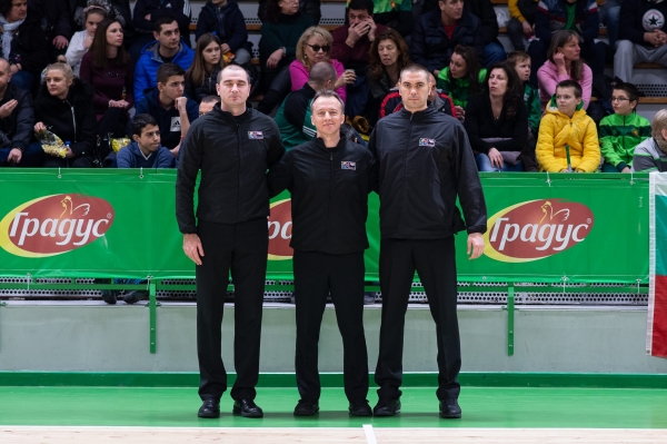 Referee nominations for SIGAL UNIQA Balkan League Final Four