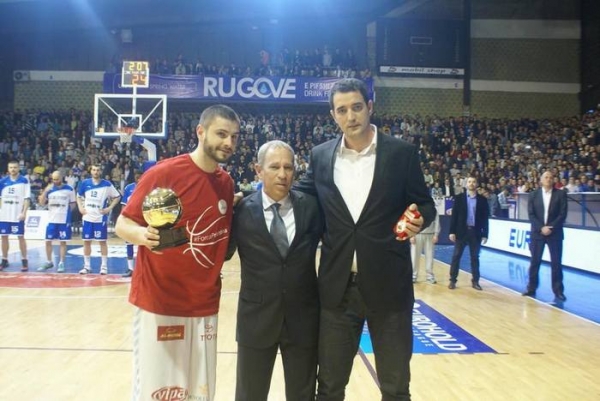 Dardan Berisha is the MVP of EUROHOLD Balkan League