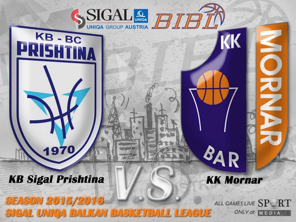 KB Sigal Prishtina and KK Mornar square off for the first place in group A
