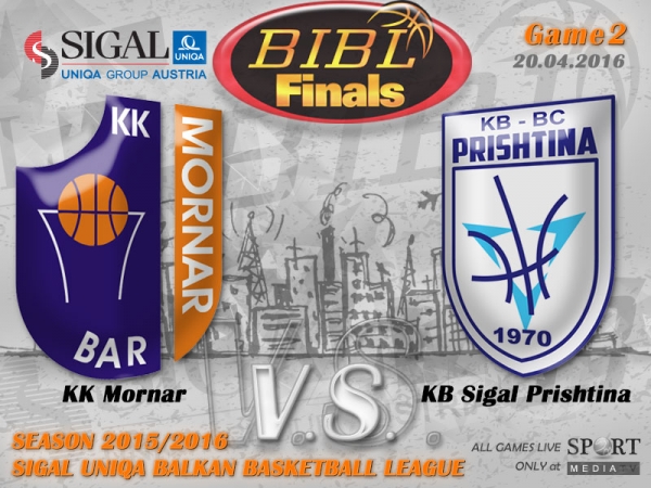 Finals, Game 2 preview: First time for Mornar or second for Sigal Prishtina
