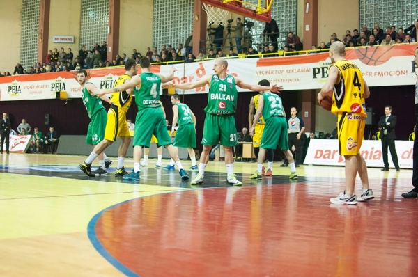 KB Peja - BC Balkan, 14.01.2013