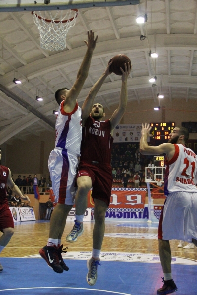 Season 2014/2015, Group B, Round 5: KS Vllaznia - KK Kozuv