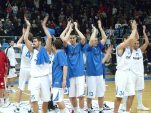 The champions survived in Cetinje