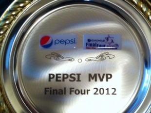 The partnership between BIBL and Pepsi continues - Pepsi will award the 2012 F4 MVP