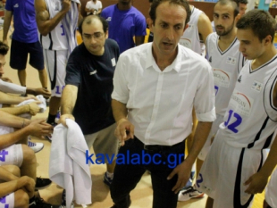 The head coach of BC Kavala Chris Chougaz: We are vey happy to play in this tournament