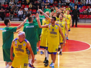 Photo-gallery from the game KK Teodo - BC Balkan