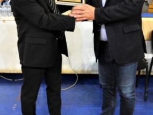 BIBL presented an award to the Mayor of Kumanovo