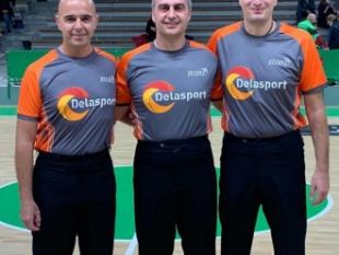 The new officiating shirts made their debut in Delasport Balkan League