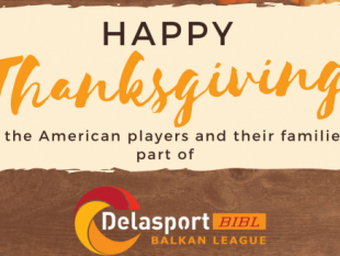 Happy Thanksgiving from Delasport Balkan League