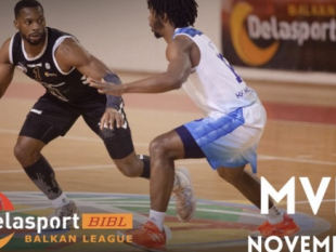 Tyron Harris is the Delasport BIBL MVP for November