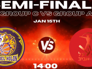 Hapoel Holon and Hapoel Tel Aviv to decide the first team to the Second Stage today