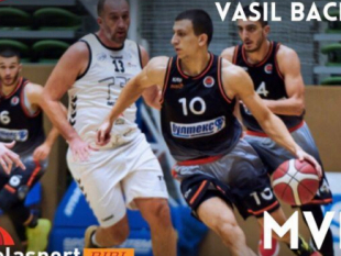 Vasil Bachev is the Delasport BIBL MVP for March