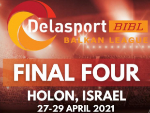 Delasport Balkan League Final Four 2021 goes to Holon 