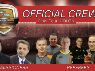 Referee nominations for the Final 4 of Delasport Balkan League