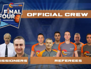 Referee nominations for the Final 4 of Delasport Balkan League