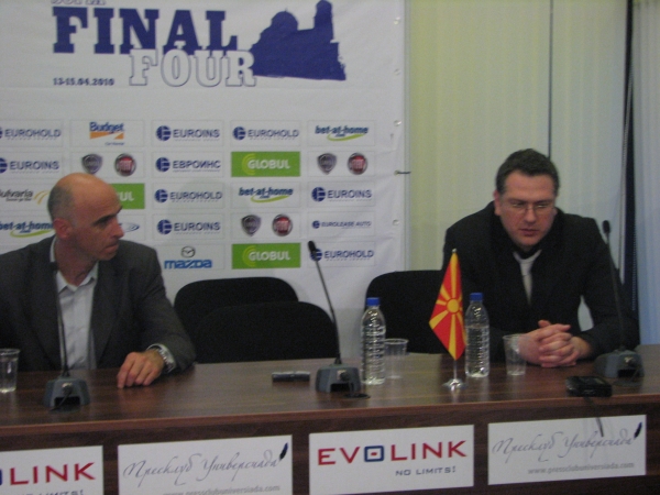 Coaches` pressconference after Lovcen - Feni