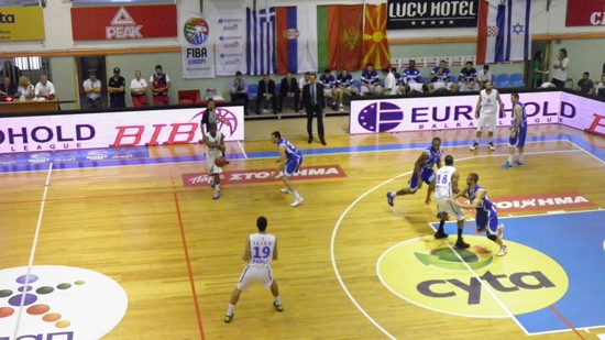 Change of the time for the game between BC Kavala and OKK Beograd