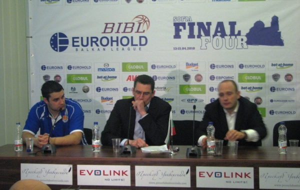 Press conference after Levski - Euroins Cherno More