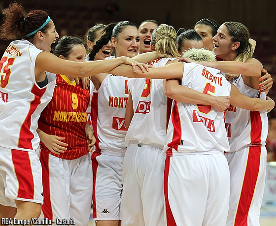 Montenegro remain unbeaten in the women EuroBasket