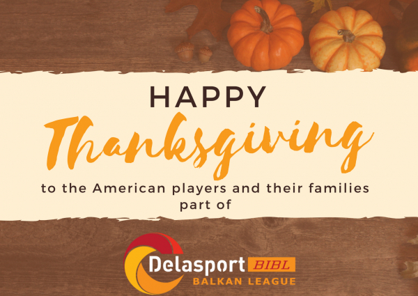 Happy Thanksgiving from Delasport Balkan League