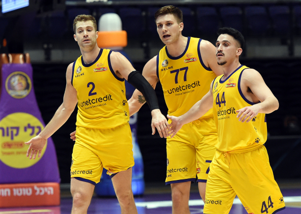 Hapoel Holon plays its best game of Stage 2 to defeat Akademik in Plovdiv