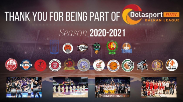Thank you all for being part of Delasport Balkan League, season 2020/2021