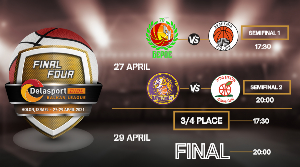 The program for Delasport Balkan League Final 4 is ready