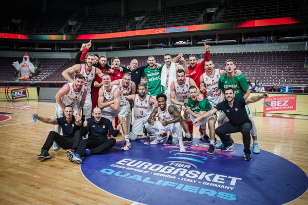 Delasport BIBL congratulates Bulgaria for Eurobasket qualification