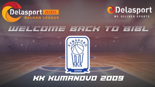 KK Kumanovo to play in Delasport BIBL for 6th season