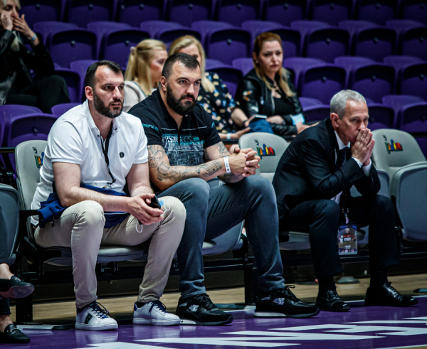 Nikola Pekovic and Pini Gershon were some of the special guests of Delasport BIBL F4 Day 1