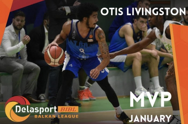 Otis Livingston is the Delasport BIBL MVP for January