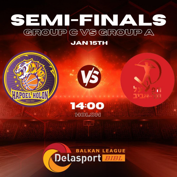 Hapoel Holon and Hapoel Tel Aviv to decide the first team to the Second Stage today
