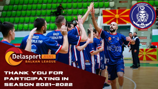 Delasport BIBL: Thank you, KK Navico Akademija FMP