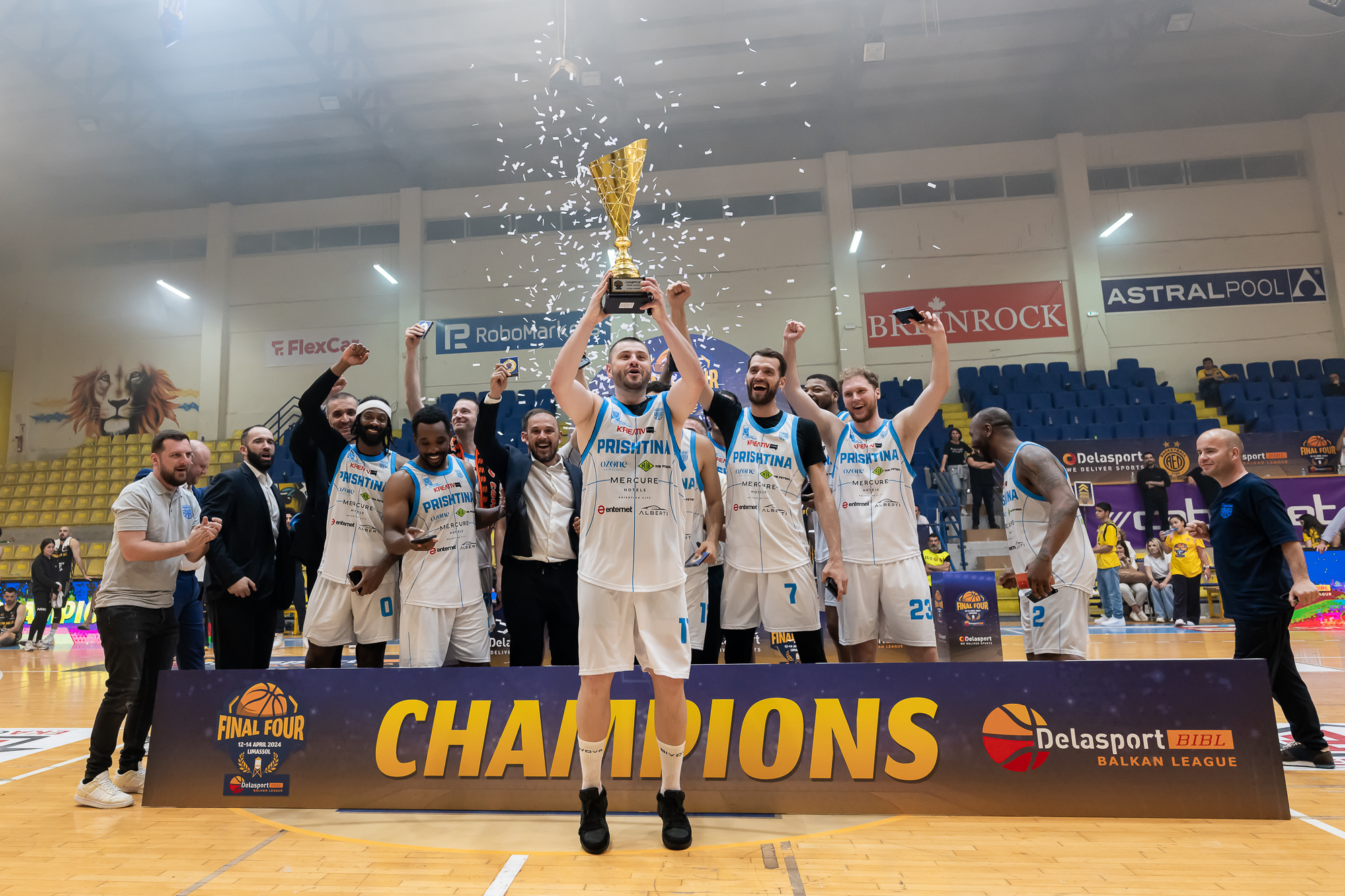 Third final - third title for Sigal Prishtina after a great championship game in Limassol