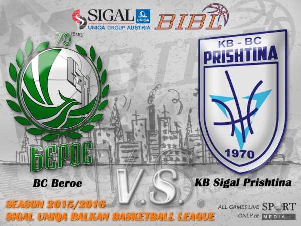 Beroe hosting Sigal Prishtina in the second semifinal