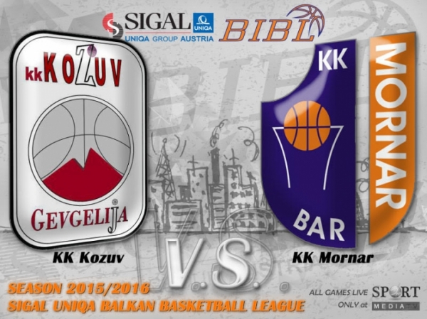 Kozuv hosting Mornar in the first semifinal