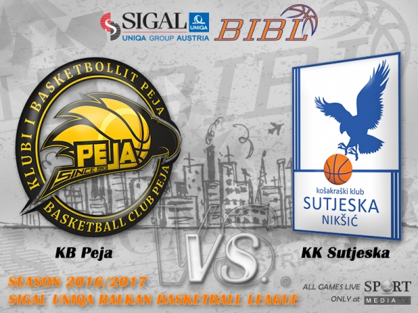 Peja aiming for 3, Sutjeska for 5